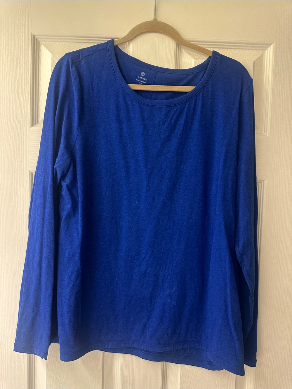 T by Talbots Classic Crewneck Tee - Royal Blue